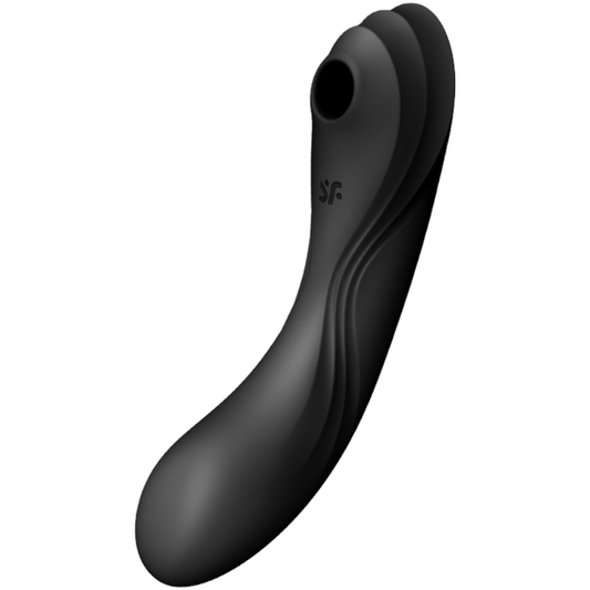 SATISFYER - STIMULATEUR ET VIBRATEUR CURVY TRINITY 4 NOIR SATISFYER AIR PULSE