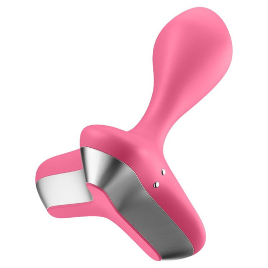 SATISFYER - VIBRATEUR  PLUG GAME CHANGER ROSE - Sensualia