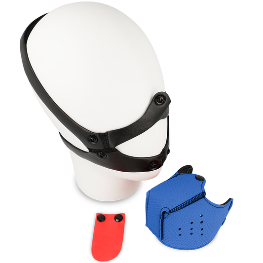 MUSELE POUR CHIEN OHMAMA FETISH - BLEU - Sensualia