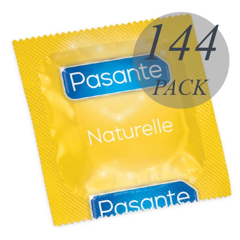 PASANTE - PRÉSERVATIFS NATURELLE SAC 144 UNITÉS - Sensualia