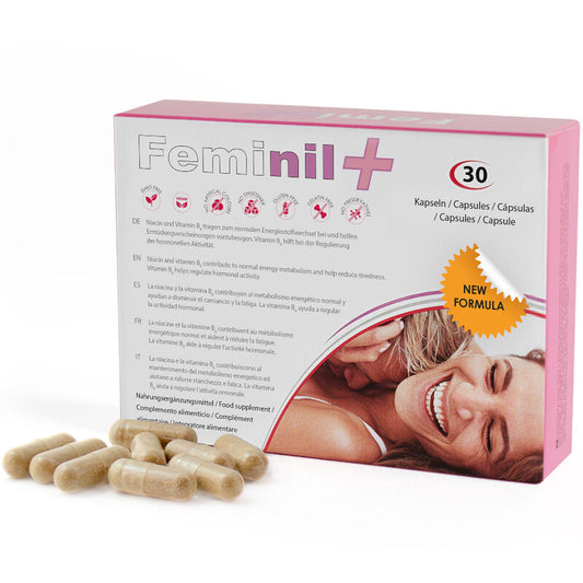 500 COSMETICS - FEMINIL+ AMÉLIORATION DE LA LIBIDO SEXUELLE FÉMININE - 30 CAPSULES - Sensualia