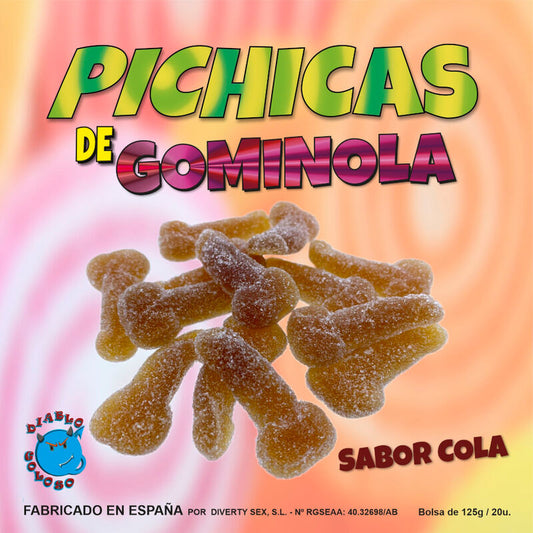 DIABLO GOLOSO - TRANCHES DE GOMME AU COLA - Sensualia