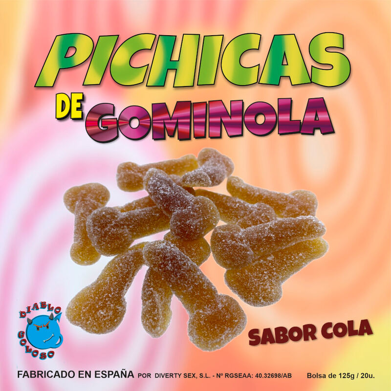 DIABLO GOLOSO - TRANCHES DE GOMME AU COLA - Sensualia
