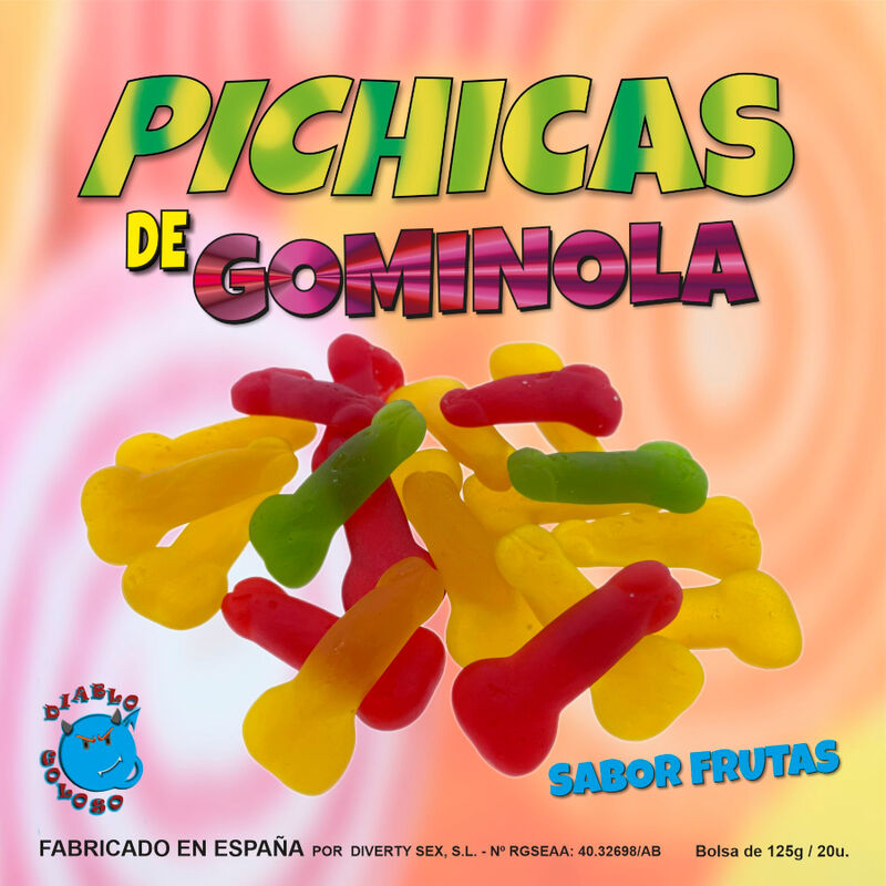 DIABLO GOLOSO - TRANCHES DE GOMME AUX FRUITS - Sensualia