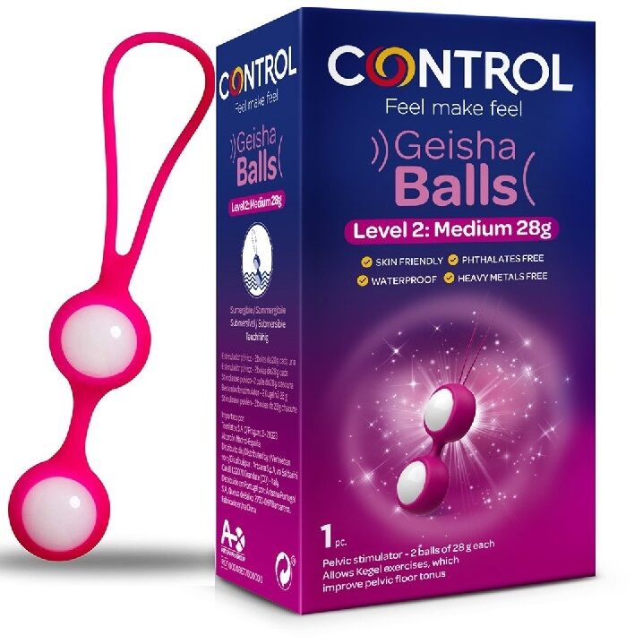 CONTROL - BOULES DE GEISHA NIVEAU II - 28G - Sensualia