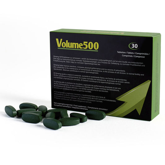 500 COSMETICS - LE VOLUME 500 AUGMENTE LA QUANTITÉ ET LA QUALITÉ DU SPERME - Sensualia