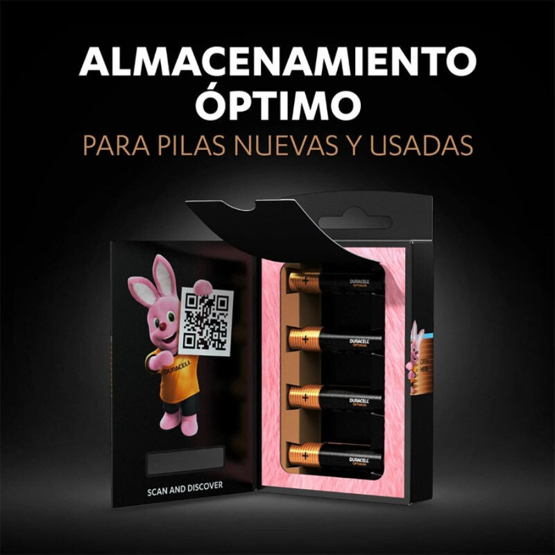 DURACELL - PILE ALCALINE OPTIMUM 200 AAA LR03 4 UNIT? - Sensualia