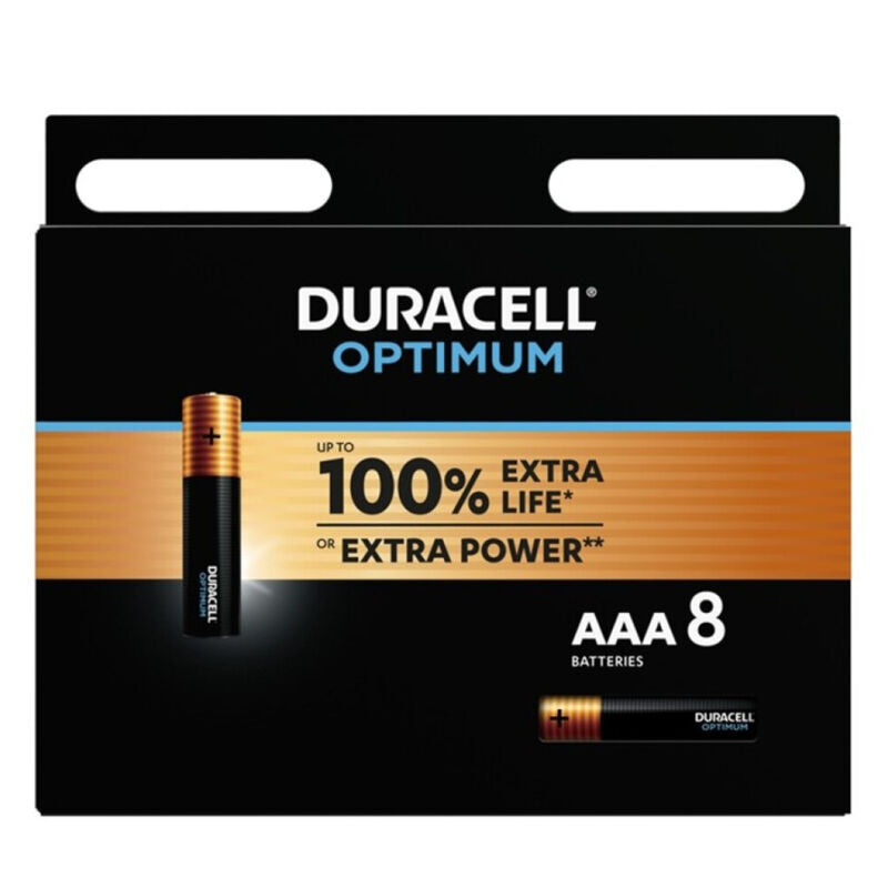 DURACELL - PILE ALCALINE OPTIMUM AAA LR03 8 UNIT? - Sensualia