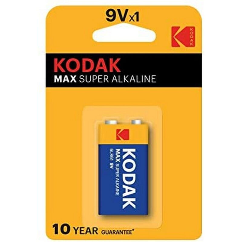KODAK - MAX PILE ALCALINE 9V LR61 - Sensualia