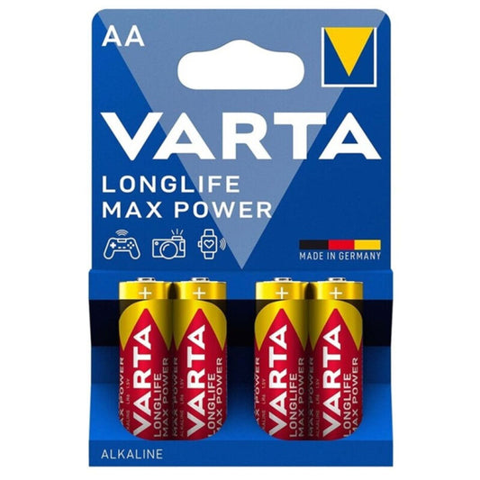 VARTA - MAX POWER PILE ALCALINE AA LR6 4 UNITÉ - Sensualia