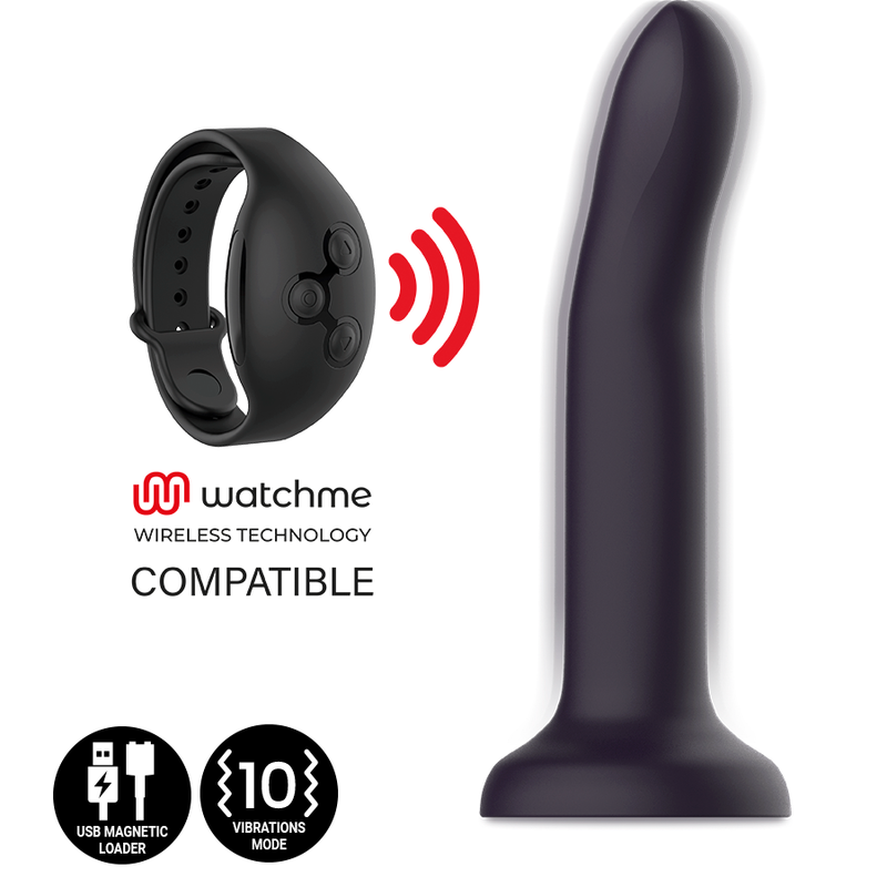 MYTHOLOGY - DUMAN MYSTIC DILDO M - VIBRATEUR COMPATIBLE AVEC LA TECHNOLOGIE SANS FIL WATCHME - Sensualia