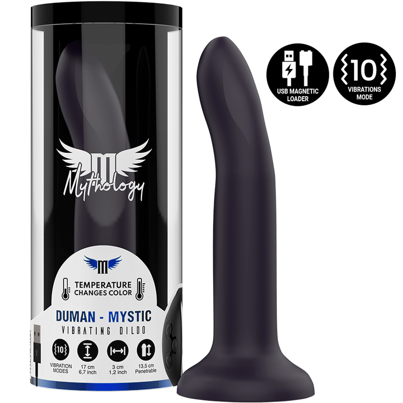 MYTHOLOGY - DUMAN MYSTIC DILDO M - VIBRATEUR COMPATIBLE AVEC LA TECHNOLOGIE SANS FIL WATCHME - Sensualia