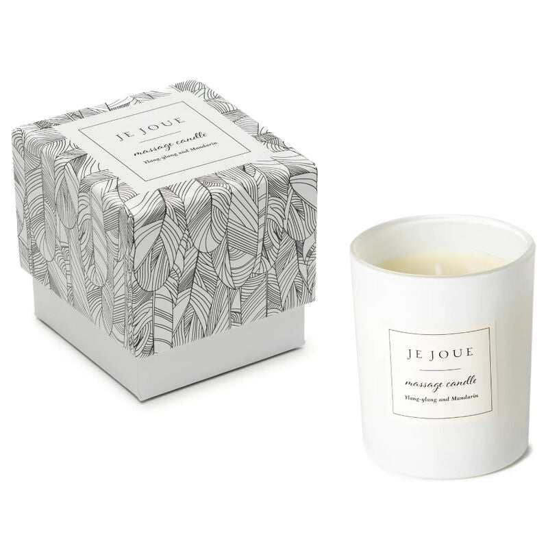 JE JOUE - BOUGIE DE MASSAGE LUXE YLANG YLANG & MANDARINE - Sensualia
