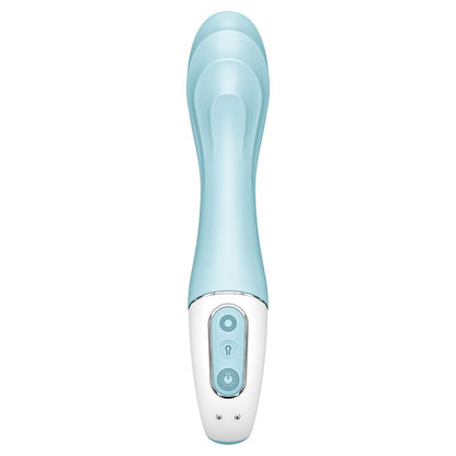 SATISFYER - AIR PUMP VIBRATOR 5+ APP GONFLABLE G-SPOT VIBRATOR BLEU - Sensualia
