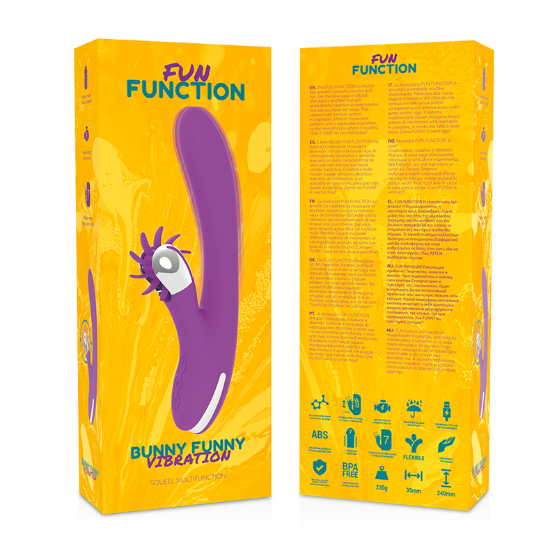 FUN FUNCTION - BUNNY FUNNY VIBRATION 2.0 - Sensualia