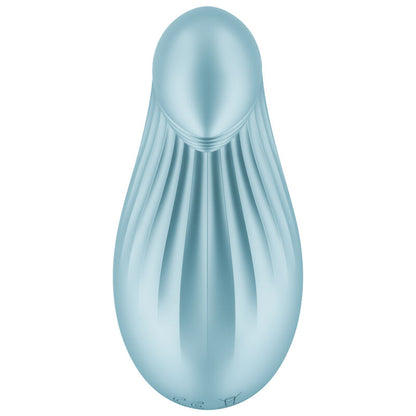 SATISFYER - DIPPING DELIGHT VIBRADOR LAY-ON AZUL - Sensualia