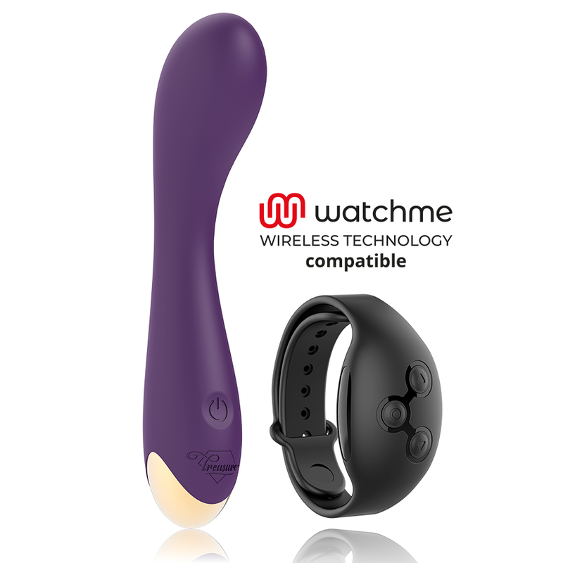 TREASURE - HANSEL G-SPOT VIBRATEUR WATCHME TECHNOLOGIE SANS FIL COMPATIBLE - Sensualia
