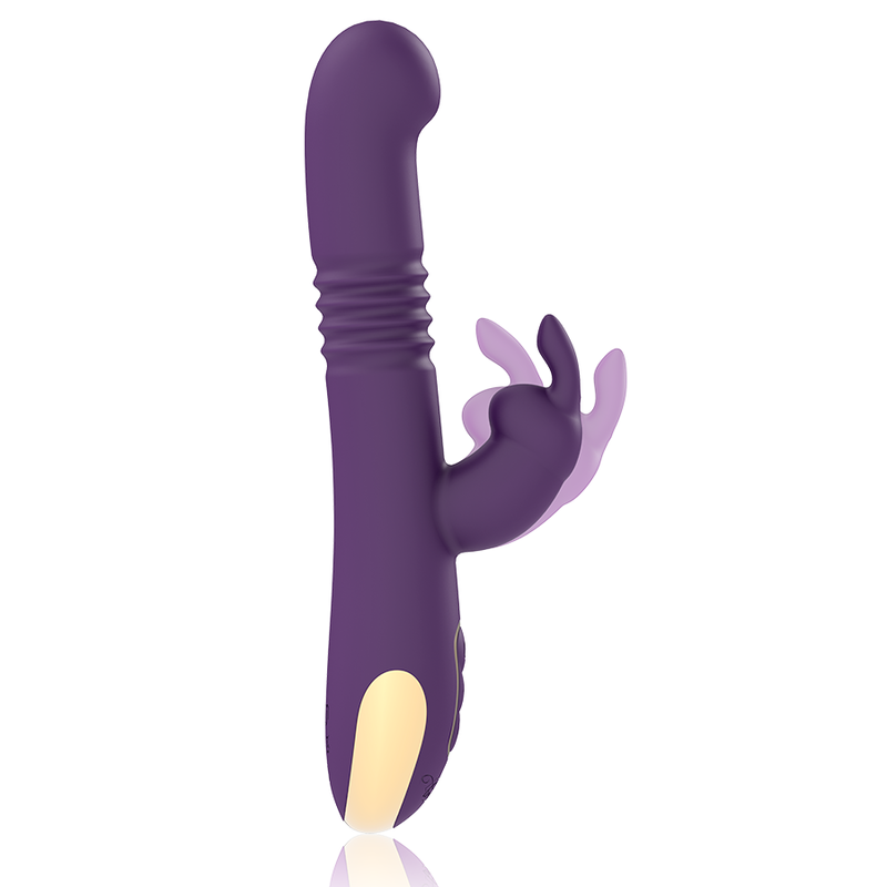 TREASURE - BASTIAN RABBIT UP & DOWN, ROTATEUR ET VIBRATEUR COMPATIBLE AVEC LA TECHNOLOGIE SANS FIL WATCHME - Sensualia