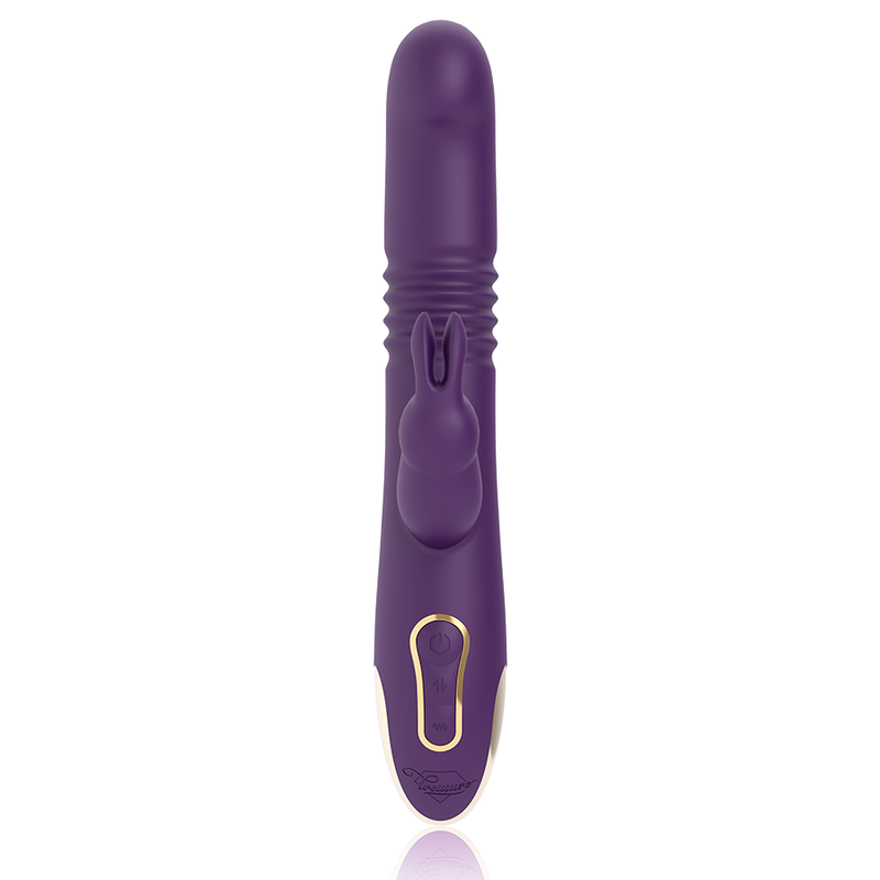 TREASURE - BASTIAN RABBIT UP & DOWN, ROTATEUR ET VIBRATEUR COMPATIBLE AVEC LA TECHNOLOGIE SANS FIL WATCHME - Sensualia