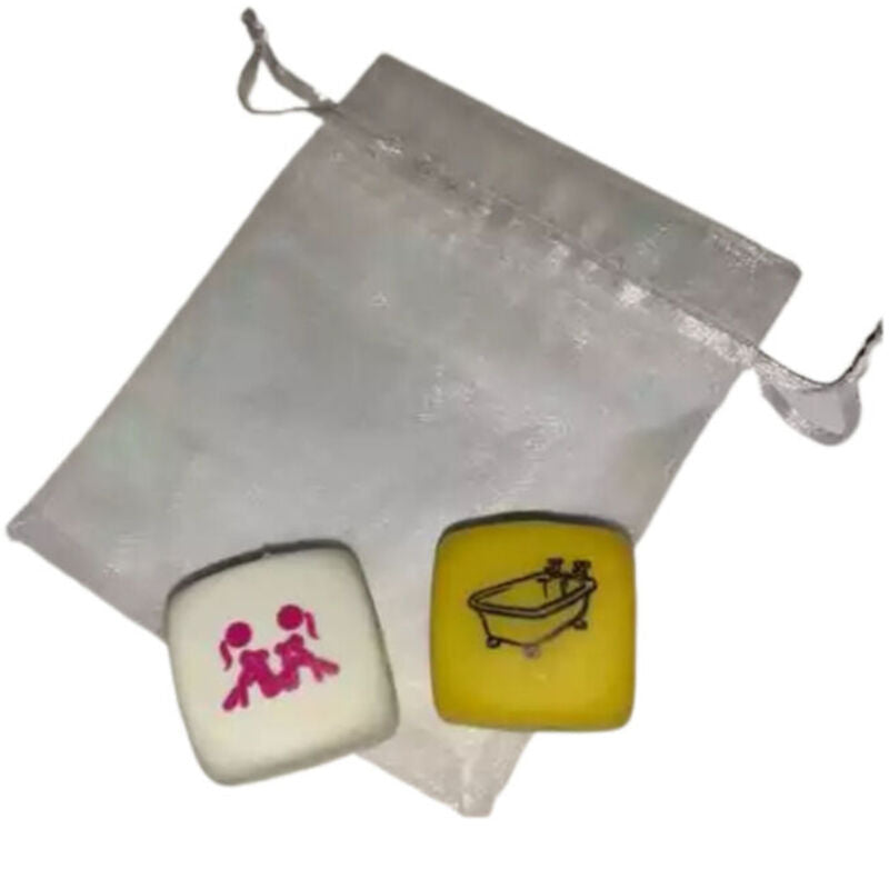 DIABLO PICANTE - JEU DE 2 DÉS KAMASUTRA POUR FILLES POSTURE + PLACE - Sensualia