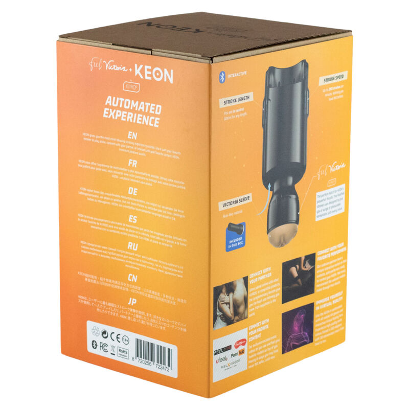KIIROO - FEEL VICTORIA JUNE + MASTURBATEUR INTERACTIF KEON - Sensualia