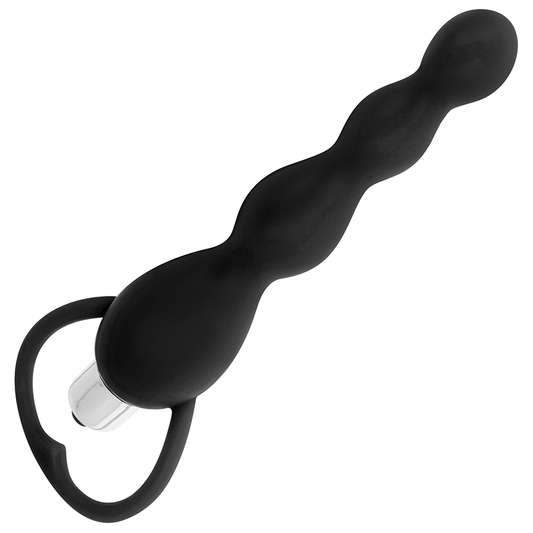 OHMAMA - STIMULATEUR ANAL À VIBRATION NOIRE - Sensualia