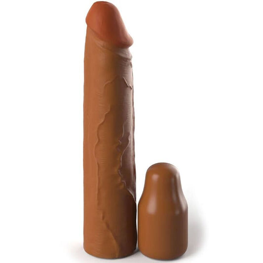 FANTASY X- TENSIONS - POCHETTE PIPEDREAMS 20,32 CM + 5,00 CM INCH PLUG CARAMEL - Sensualia