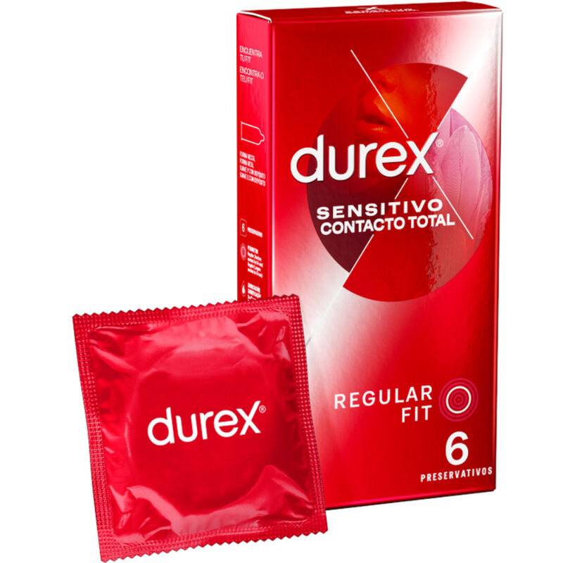 DUREX - CONTACT SENSIBLE TOTAL 6 UNITÉS - Sensualia