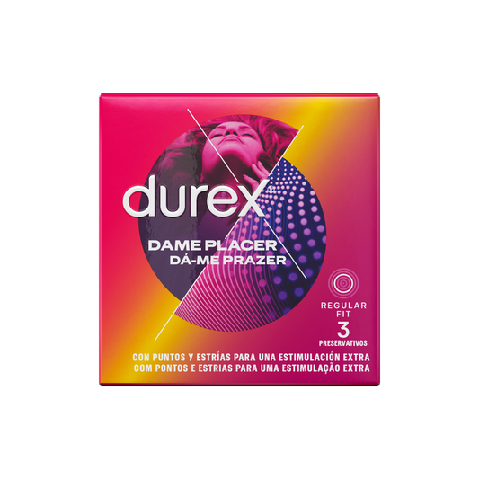 DUREX - DAME PLACER 3 UNITÉS - Sensualia