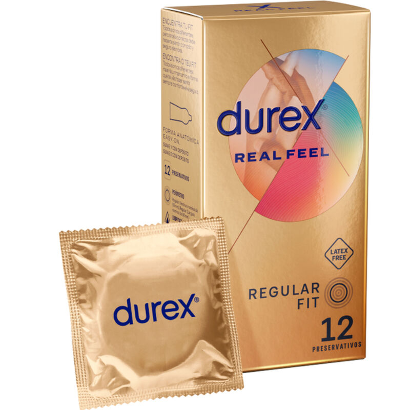 DUREX - REAL FEEL 12 UNITÉS - Sensualia