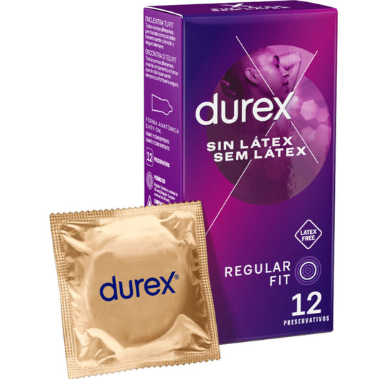 DUREX - PRÉSERVATIFS SANS LATEX 12 UNITÉS - Sensualia
