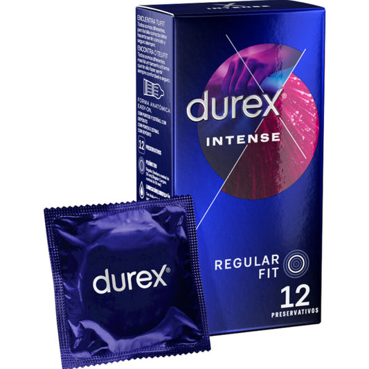 DUREX - ORGASMIQUE INTENSE 12 UNITÉS - Sensualia