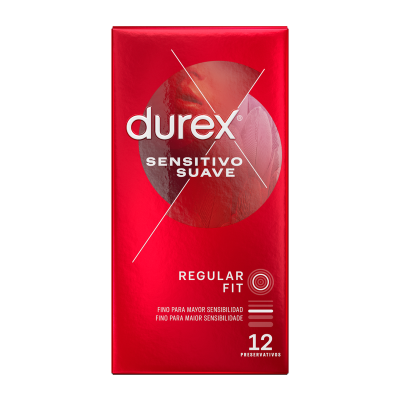 DUREX - DOUX ET SENSIBLE 12 UNITÉS - Sensualia