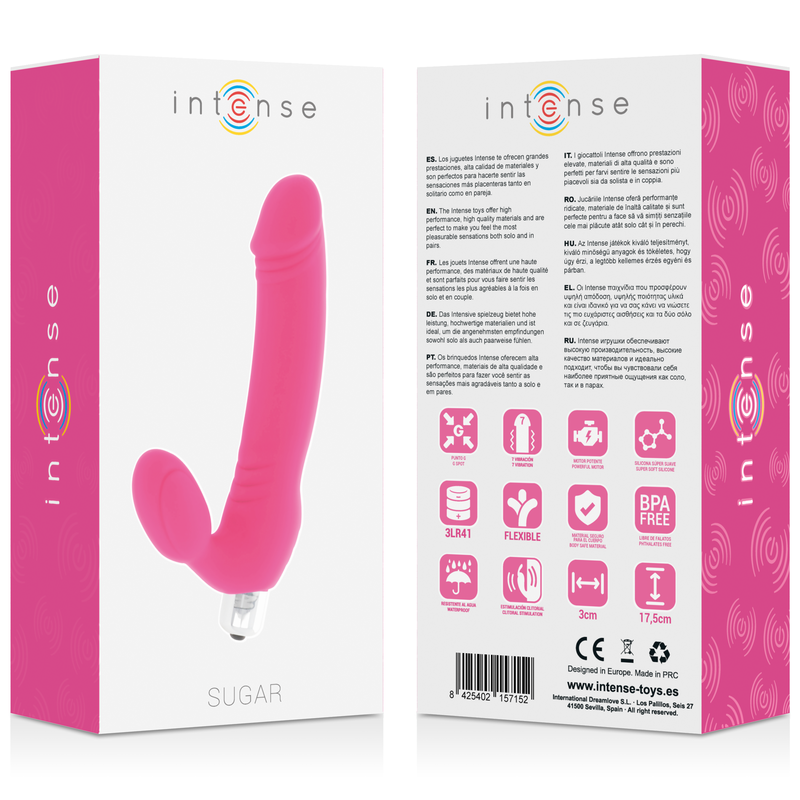 INTENSE - SUCRE SEPT VITESSES SILICONE FUSHIA - Sensualia