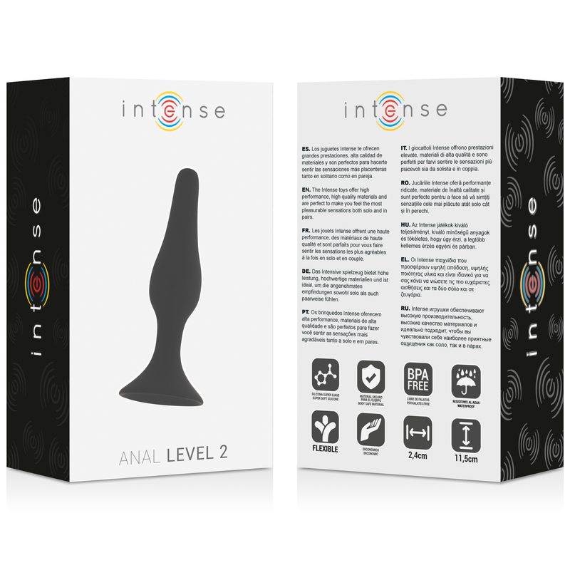 INTENSE - NAL NIVEAU 2 11,5CM NOIR - Sensualia