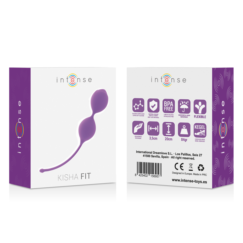 INTENSE - KISHA FIT SILICONE KEGEL LILAS - Sensualia