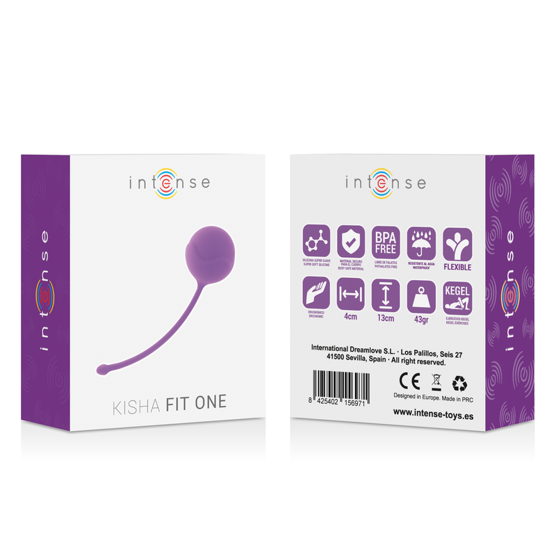 INTENSE - KISHA FIT ONE SILICONE KEGEL LILAS - Sensualia
