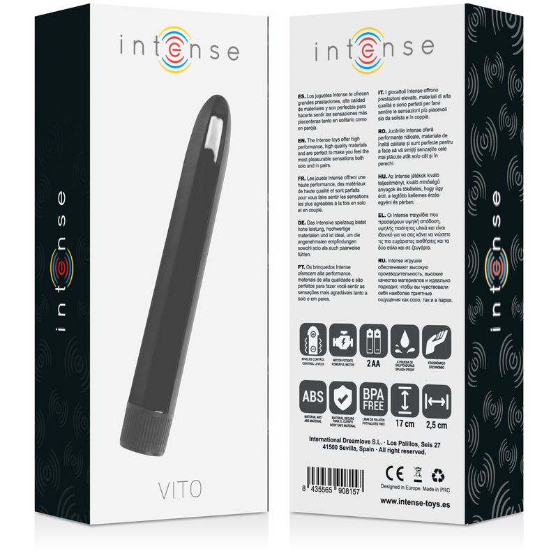 INTENSE - VIBRATEUR VITO NOIR INTENSE FUN