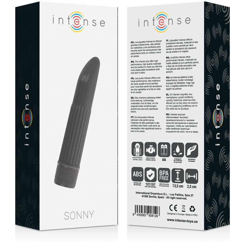 INTENSE - VIBRATEUR SONNY NOIR - Sensualia