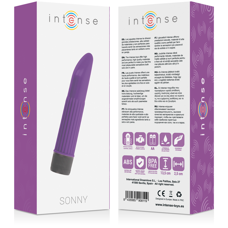 INTENSE - VIBRATEUR SONNY LILAS - Sensualia