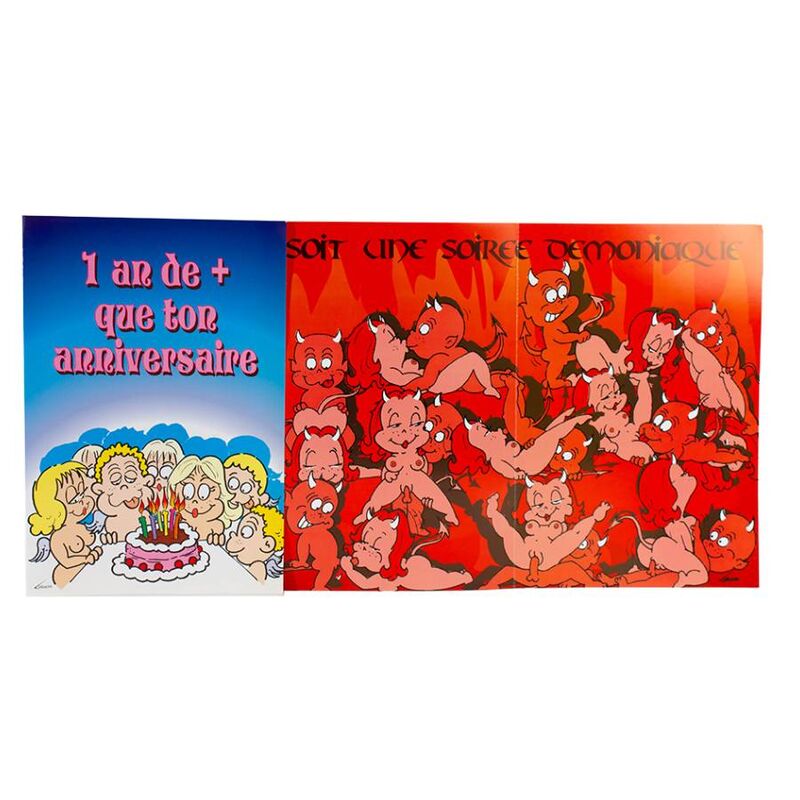 FEMARVI - CARTE DANNIVERSAIRE DIABLE /FR - Sensualia