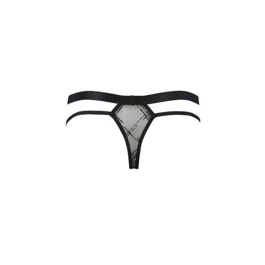 PASSION - 029 TANGA COLLIN NEGRO S/M - Sensualia