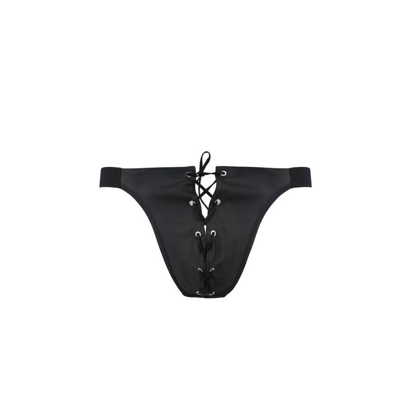 PASSION - 044 SLIP OPEN BEN NOIR L/XL - Sensualia