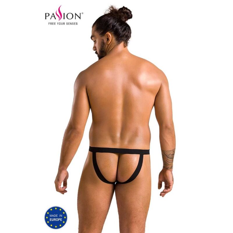PASSION - 044 SLIP OPEN BEN NOIR L/XL - Sensualia