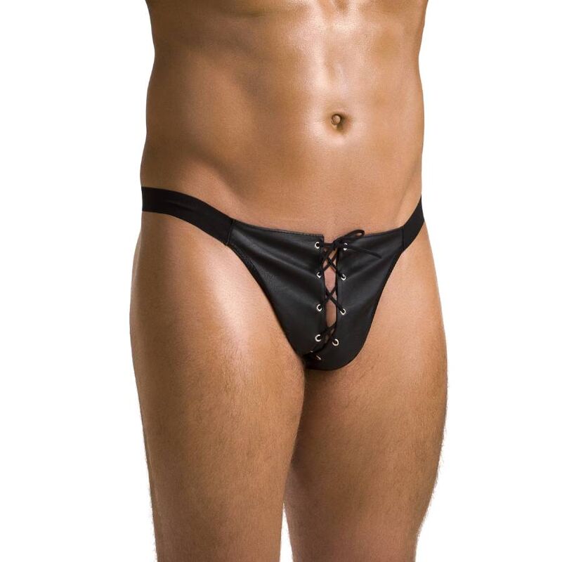 PASSION - 044 SLIP OPEN BEN NOIR L/XL - Sensualia