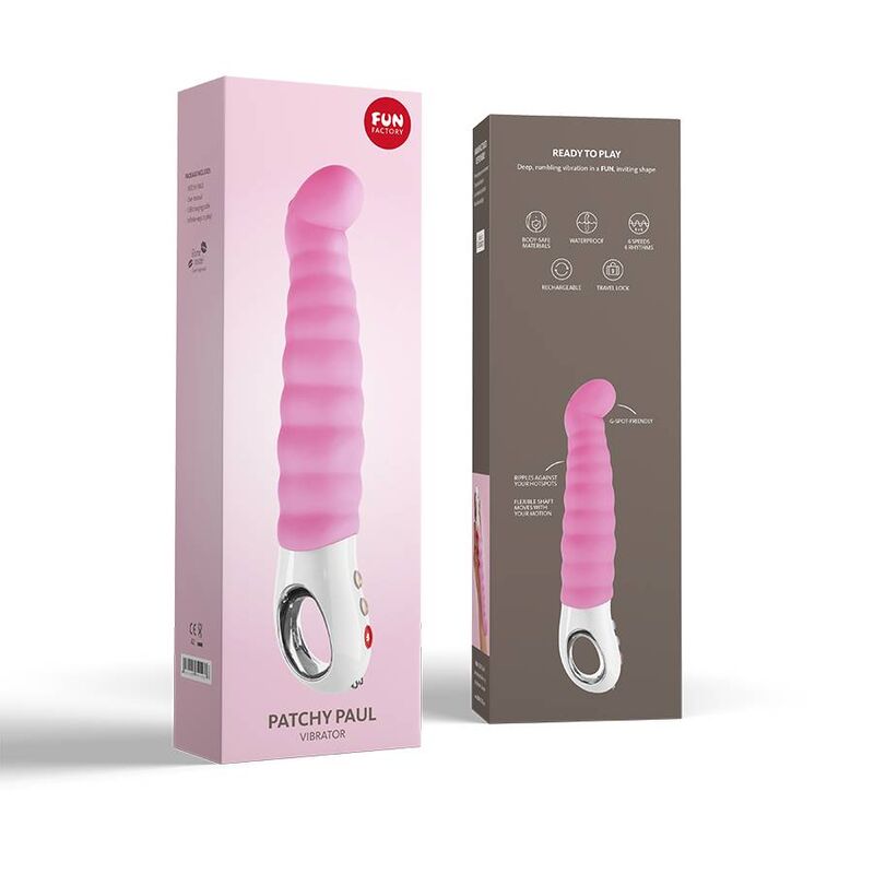 FUN FACTORY - PATCHY PAUL G5 VIBRATEUR SPOT G CANDY ROSE - Sensualia