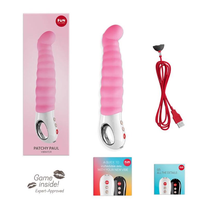 FUN FACTORY - PATCHY PAUL G5 VIBRATEUR SPOT G CANDY ROSE - Sensualia