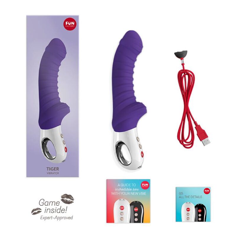 FUN FACTORY - VIBRATEUR TIGER G5 VIOLET - Sensualia