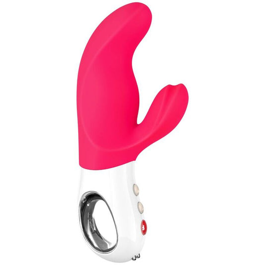 FUN FACTORY - MISS BI DUAL VIBRATEUR ROSE BLANC - Sensualia