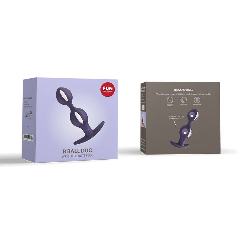 FUN FACTORY - B BALLES DUO BLANC/VIOLET FONC? - Sensualia